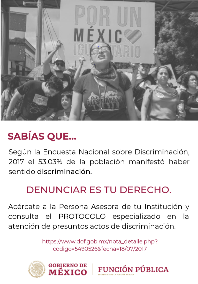 Denunciar es tu derecho